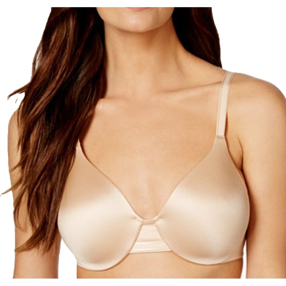 Bali Women’s Bra 34DD Nude "One Smooth U" Underwire Seamless T Shirt Smoothing